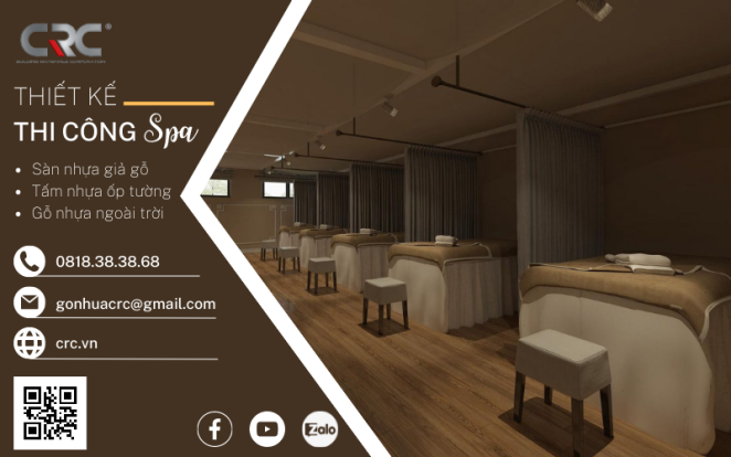 Dịch Vụ Thiết Kế Thi Công Spa Bằng Nhựa Giả Gỗ | Nha Trang, Đà Lạt