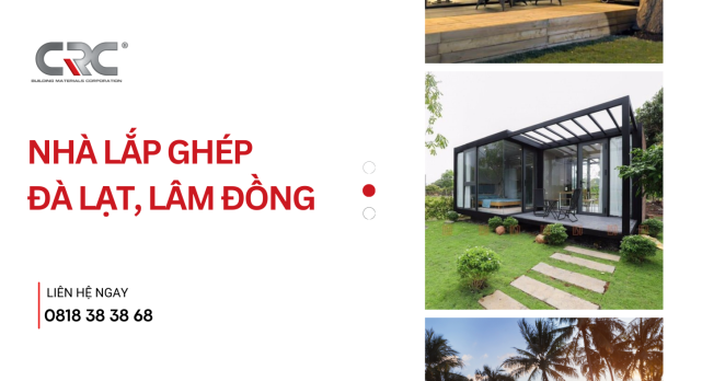 Mẫu nhà lắp ghép đẹp Đà Lạt, Lâm Đồng