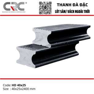 Phụ kiên thi công trang trí thanh đà đặc 40x25