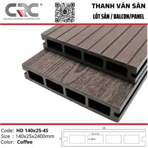 Sàn ngoài trời HD-140X25-4S