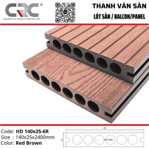 Sàn ngoài trời HD-140X25-6R