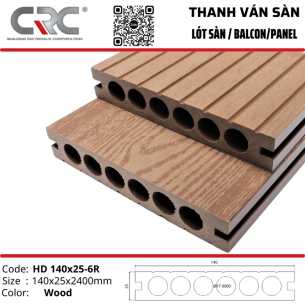 Sàn ngoài trời HD-140X25-6R