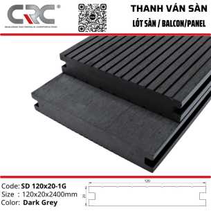 Sàn ngoài trời HD-120X20-1G