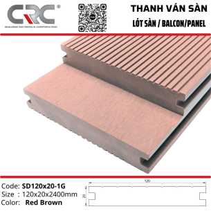 Sàn ngoài trời HD-120X20-1G