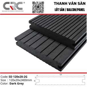 Sàn ngoài trời HD-120X20-2G