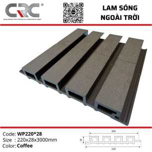 Lam Sóng Ngoài Trời WP220x28-2