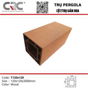 Trụ giàn hoa Pergola T120x120