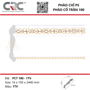 Phào cổ trần PCT100-1TV