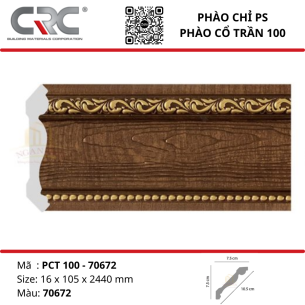 Phào cổ trần PCT100-70672