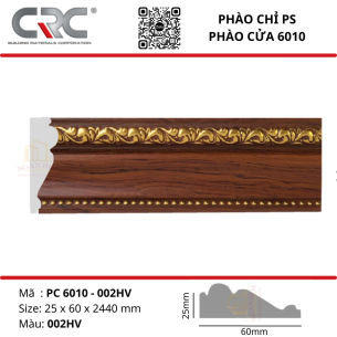 Phào chỉ cửa PC6010-002HV