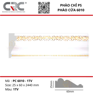 Phào chỉ cửa PC6010-1TV