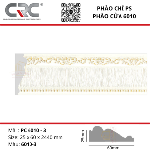Phào chỉ cửa PC6010-3