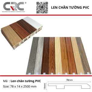 Len chân tường PVC