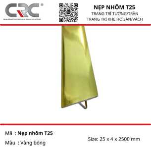 Nẹp nhôm trang trí T25