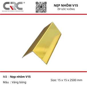 Nẹp nhôm trang trí V15