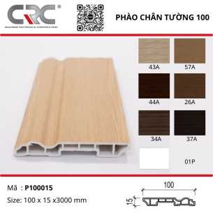 Phào chân tường 100*15