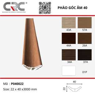 Phào V âm 40