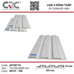 Tấm ốp lam 3 sóng thấp L3-168AP