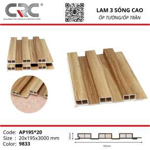 Tấm ốp lam 3 sóng cao L3-9833AP