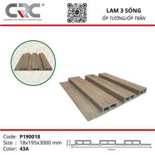 Tấm ốp lam 3 sóng cao C3-43A-AR
