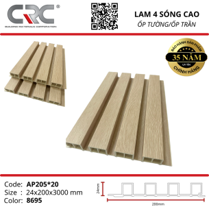 Tấm ốp lam 4 sóng cao L4-8695