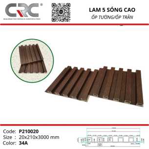 Tấm ốp lam 5 sóng cao C5-34A-AR