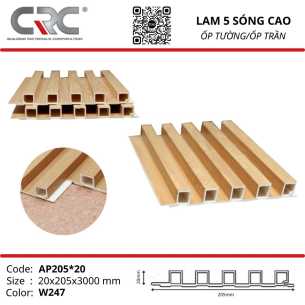 Tấm ốp lam 5 sóng cao W247AP