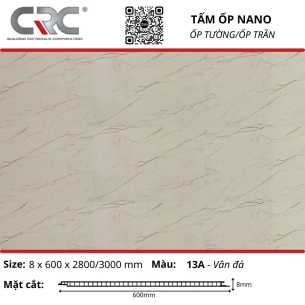 Tấm ốp nano 600-13A-Vân đá