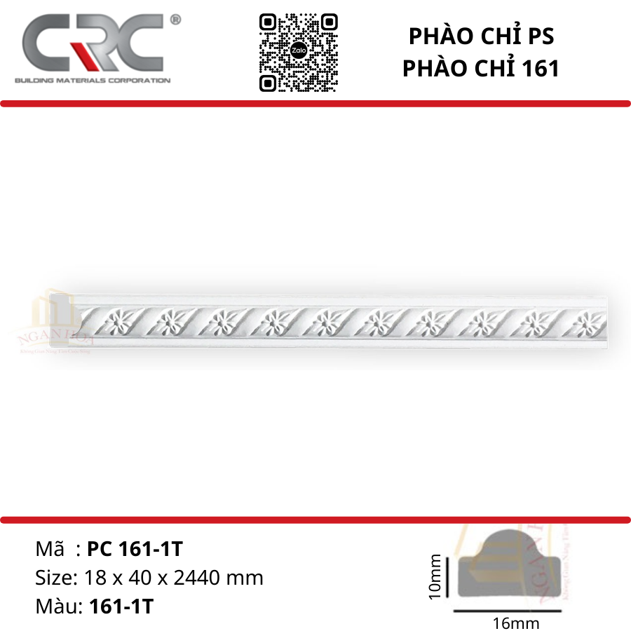 Phào chỉ tường PC161-1t