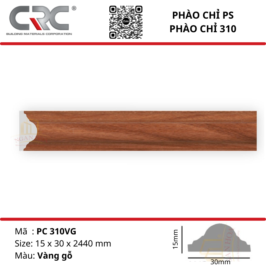 Phào chỉ tường PC310VG