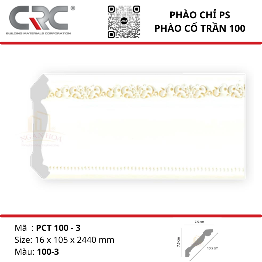 Phần cổ trần PCT100-3