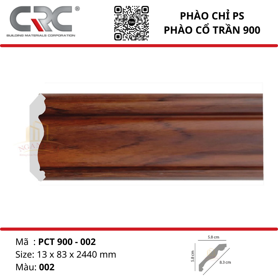 Phào cổ trần PCT900-002
