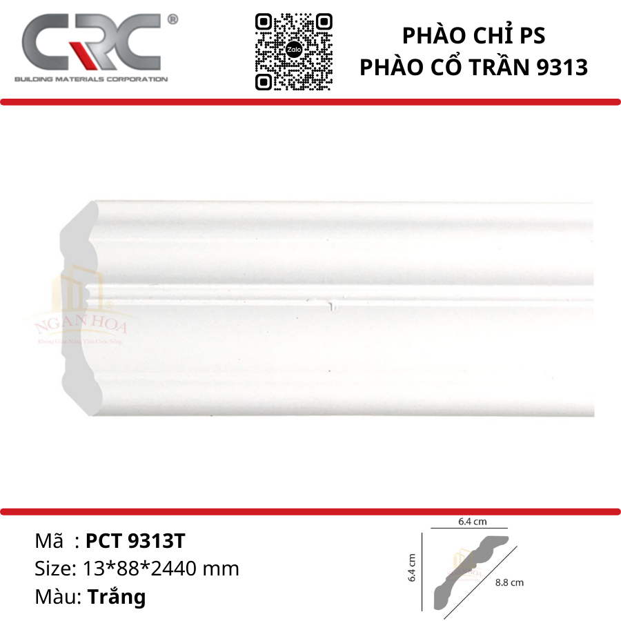 Phào cổ trần PCT9313T