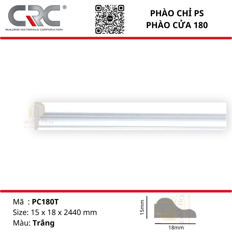 Phào chỉ cửa PC180T