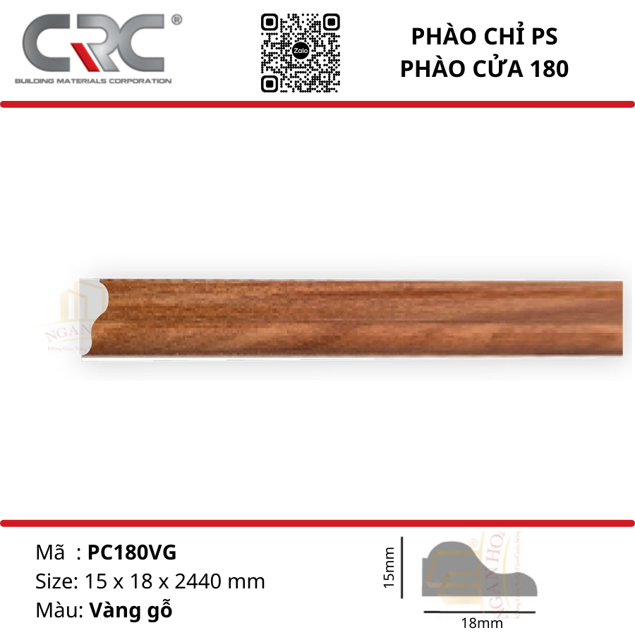 Phào chỉ cửa PC180VG