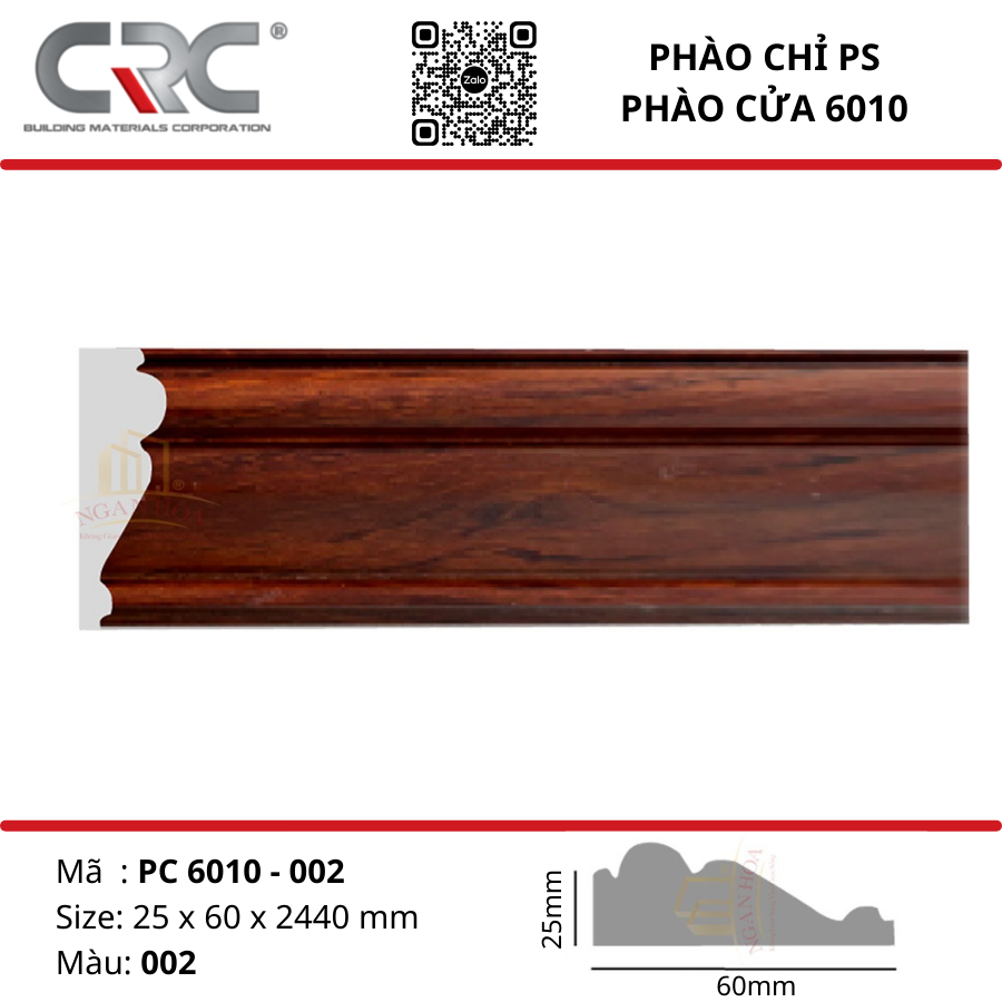 Phào chỉ cửa PC6010-002