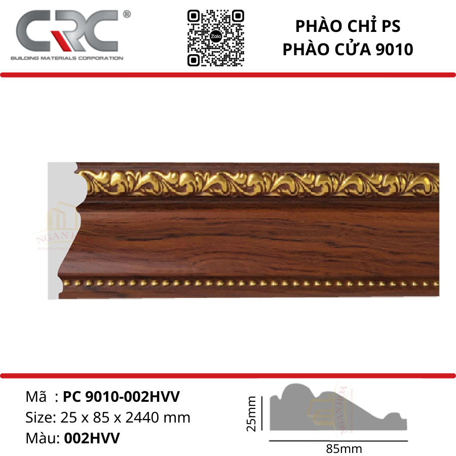 Phào chỉ cửa PC9010-002HVV