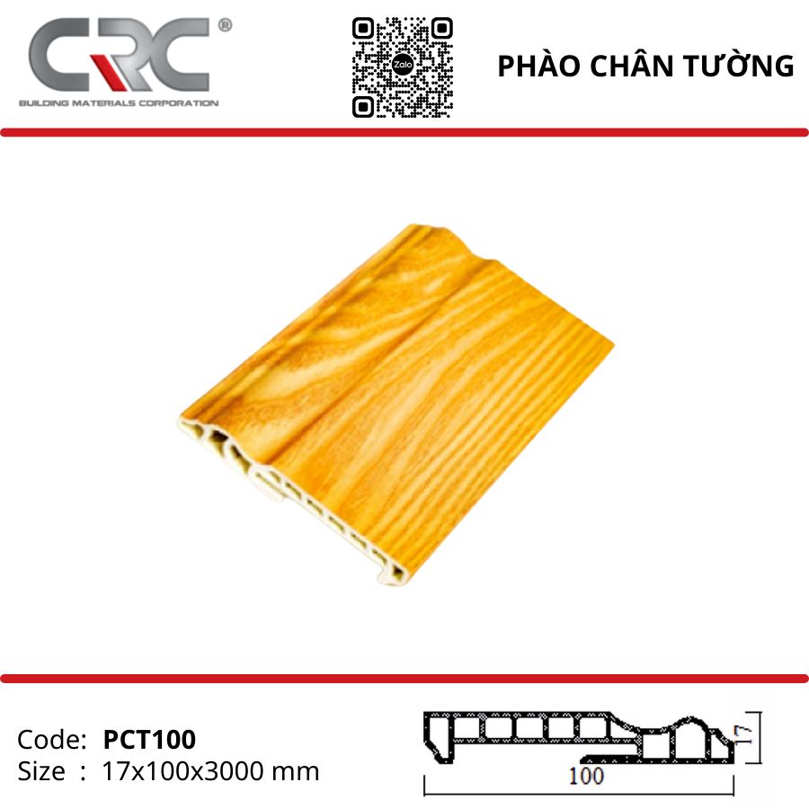 Phào chân tường 100*17