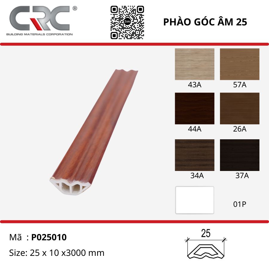 Phào V âm 25
