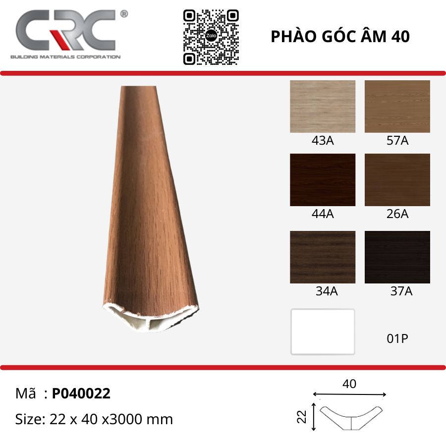 Phào V âm 40