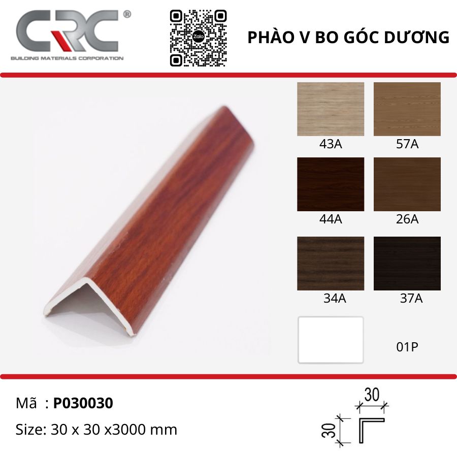 Phào V dương 30