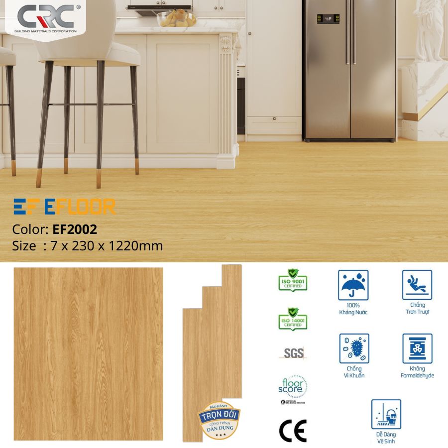Sàn nhựa hèm khóa EF202