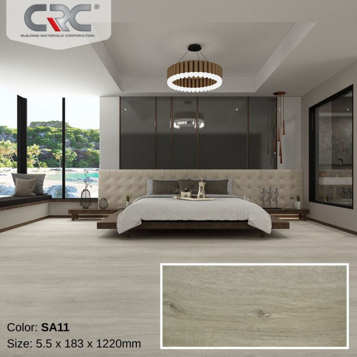 Sàn nhựa hèm khóa SA11