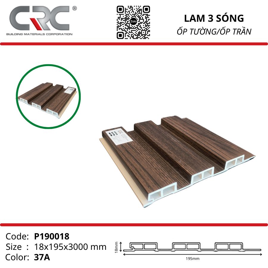Tấm ốp lam 3 sóng cao C3-37A-AR