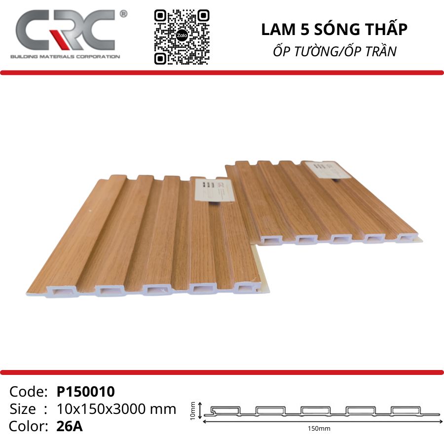 Tấm ốp lam 5 sóng thấp 26A-AR